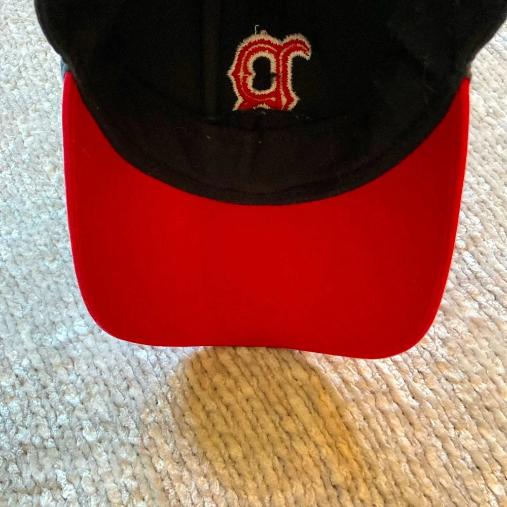 Boston Red Sox Youth‎ Baseball Hat MLB Adjustable Navy Red Embroidered Cap